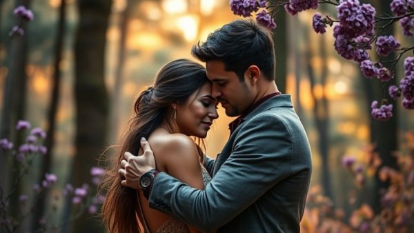 On The Brink of Bliss cover with romantic couple in emotional embrace.