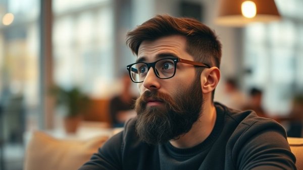 Why OpenClaw Broke The Internet: Surprised man in cozy room.