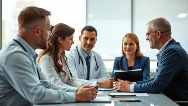 Medical professionals discussing nexus letters for veterans disability claims.