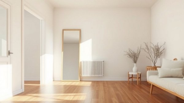 Cozy Scandinavian Copenhagen apartment design with wooden elements.