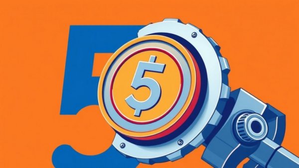 Abstract illustration symbolizing interesting startup deals with mechanical elements.