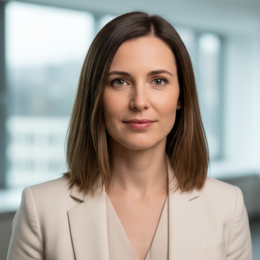 Portrait of Emily Parker, Science & Health Correspondent — Public Health & Consumer Safety for Stratalyst Media