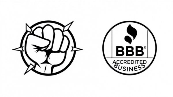 ABR Electric and BBB Accredited Business logos side by side.