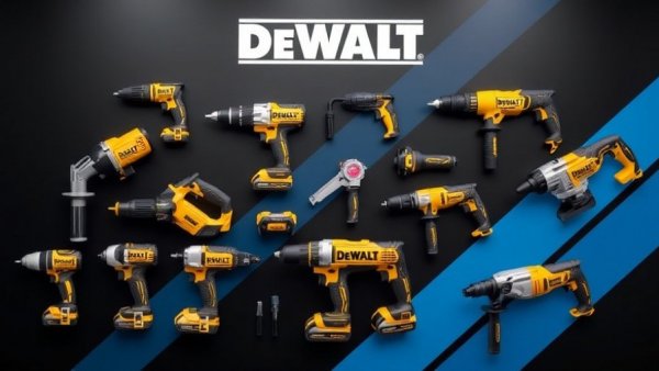 DeWalt power tools collection showcasing planer, drill, and multi-tool.