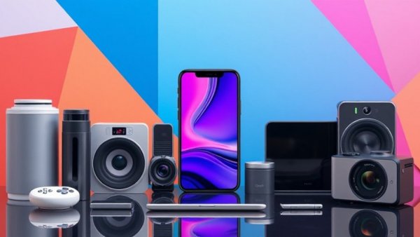 Amazon Big Spring Sale 2026 tech gadgets on colorful background.