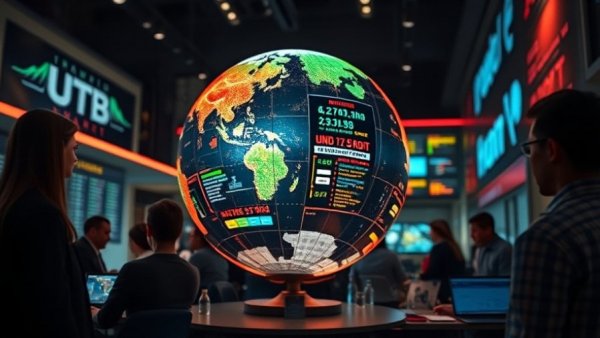 Prediction market data displayed on digital globe at event, highlighting CFTC regulation theme.