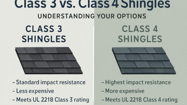 Class 3 vs. Class 4 Shingles: Understanding Your Options