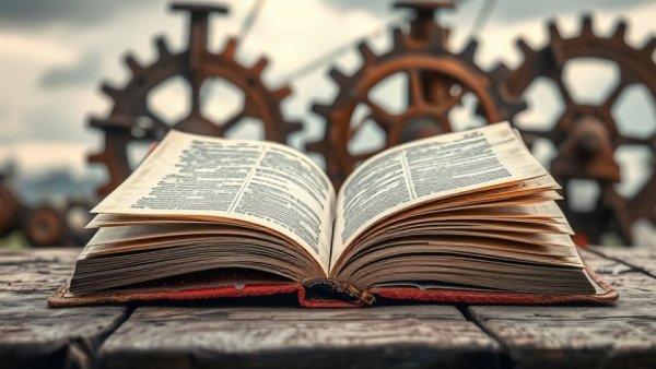 Weathered book on table outdoors, a symbol for home improvement solutions.