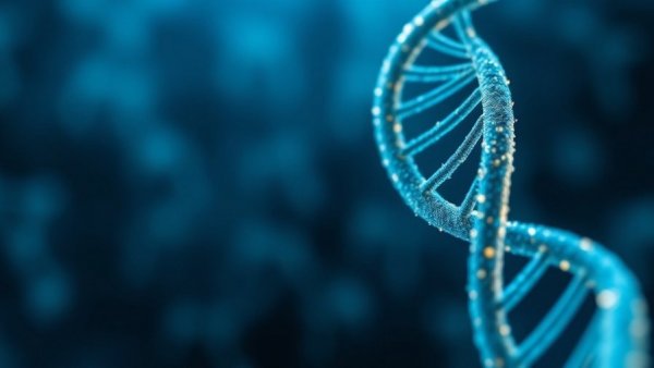 BillionToOne Innovations in Healthcare Diagnostics: DNA helix concept.