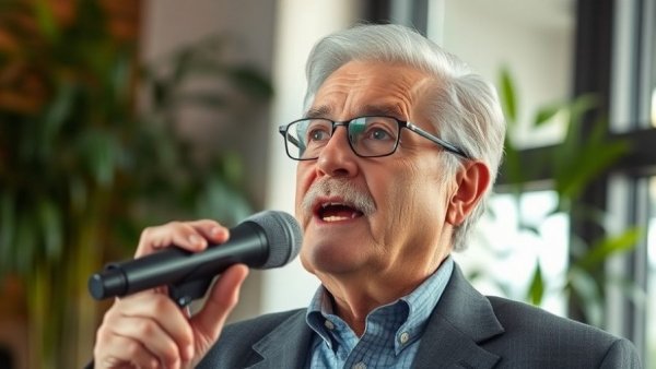 Elderly man discussing the Roseto Effect Longevity Secrets indoors.