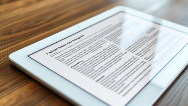 White Android tablet displaying alternative Kindle text.