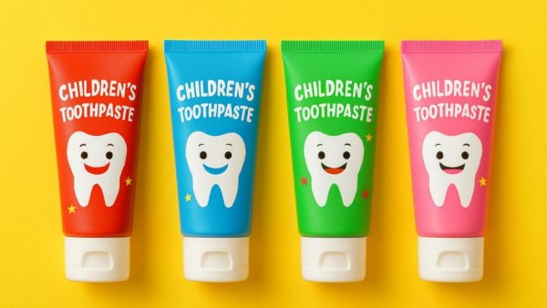 Colorful kids toothpaste tubes, best dentist-approved options.