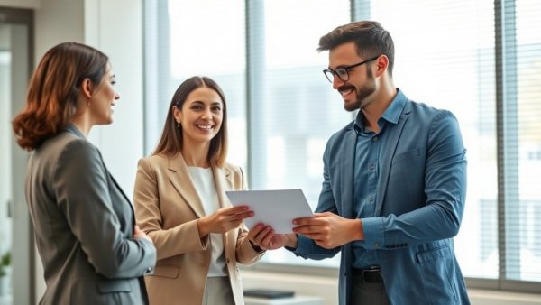 Professional discussion on FMLA leave and bonuses in office setting.