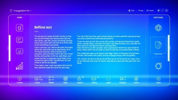 Modern software interface showcasing vibrant design.