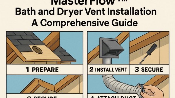 MasterFlow™ Bath and Dryer Vent Installation: A Comprehensive Guide