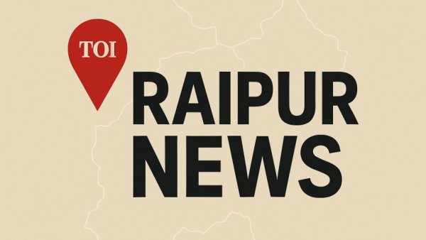 Raipur News graphic with TOI logo.