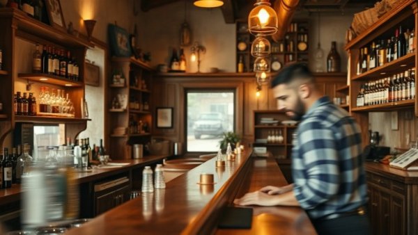 Sean W. Spellman Design Philosophy showcased in rustic bar interior