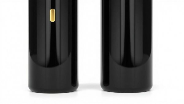 Sleek black serum bottle highlighting benefits of osmosis affirm md.