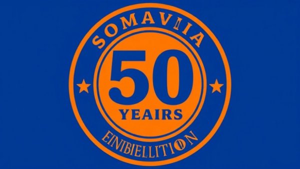 Celebratory logo for Frank Gay Services' 50th anniversary.