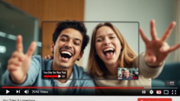 YouTube picture-in-picture update showing two people in a video.