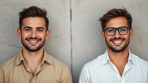 Casual portrait of two men showcasing founder-friendly funding concept.