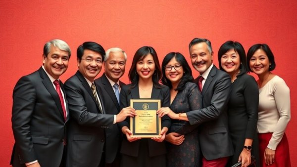 Bryant Dealer Rally Highlights award ceremony with group smiling.