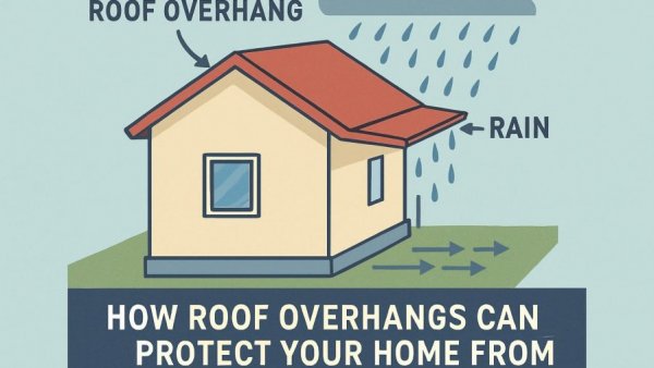 How Roof Overhangs Can Protect Your Home From Water Damage