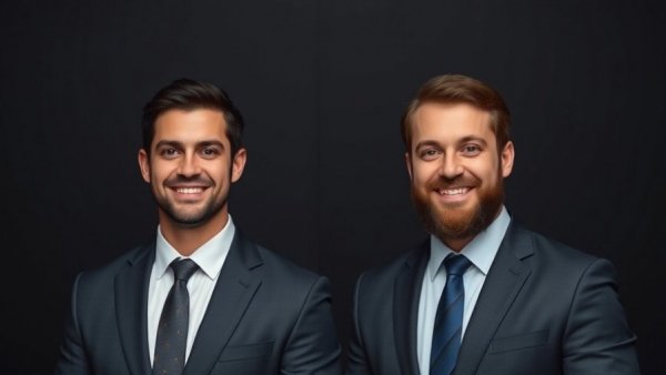 WaterFurnace new vice presidents, two men in suits smiling.