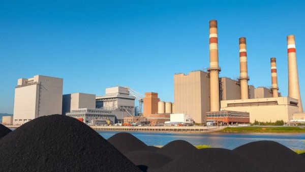 Industrial power plant impacting U.S. energy policy by water
