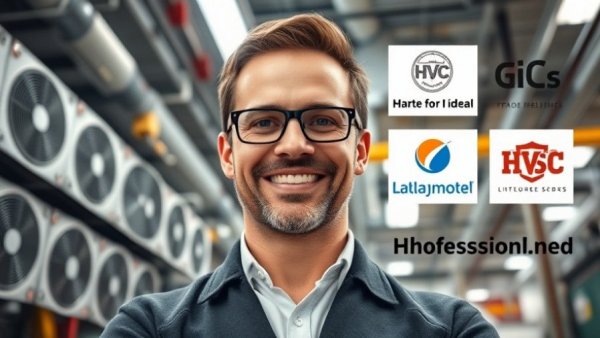 Man in suit with HVAC background, VAV return systems and low static trips highlighted.