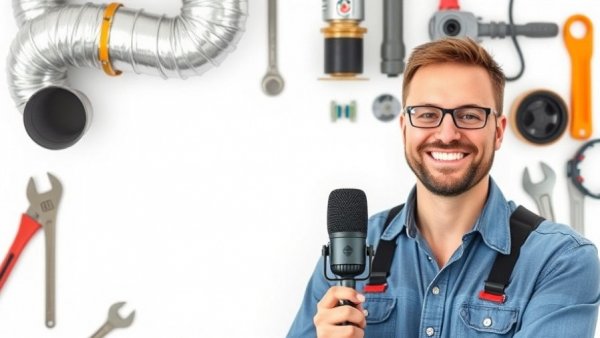 Sustainable HVAC growth podcast featuring tools and smiling host