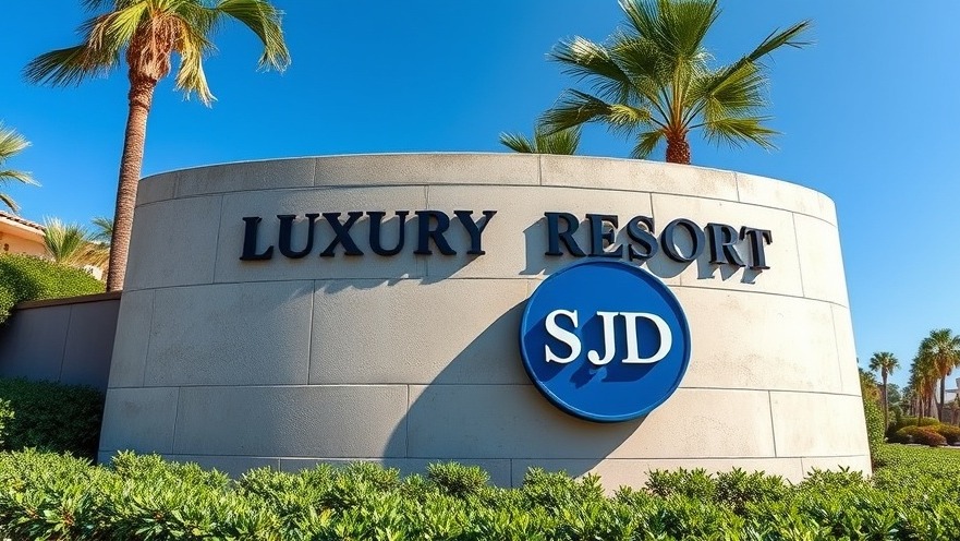 Luxury resort entrance in Cabo, perfect for a family vacation and travel guide.