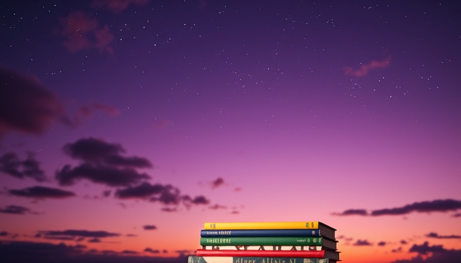 Spell the Month in Books display with clean romance theme.