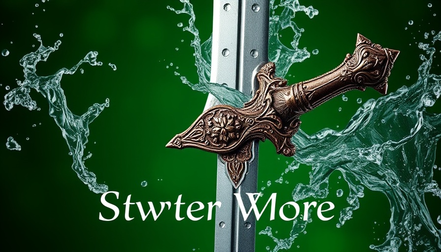 Historical fantasy romance book cover featuring ornate sword.
