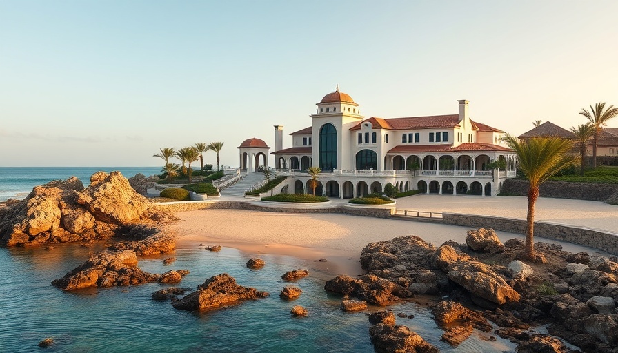 Luxurious hacienda in Cabo San Lucas travel setting
