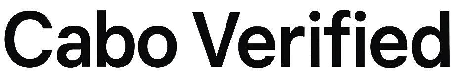Verified Cabo Logo in sleek typography on a white background.