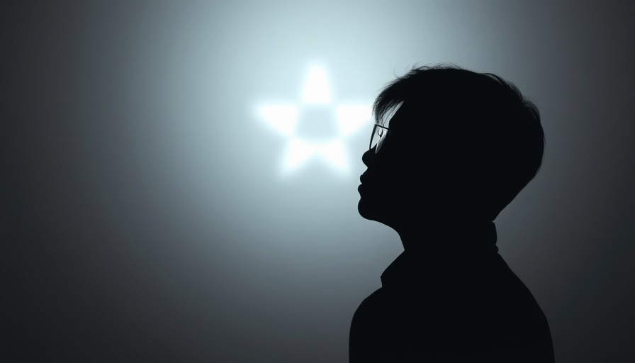 Silhouette of a person next to glowing logo, representing Cohere valuation and AI innovation.