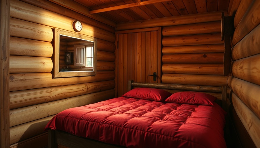 Warm interior of Lakeside Cabin Resort Berkshires