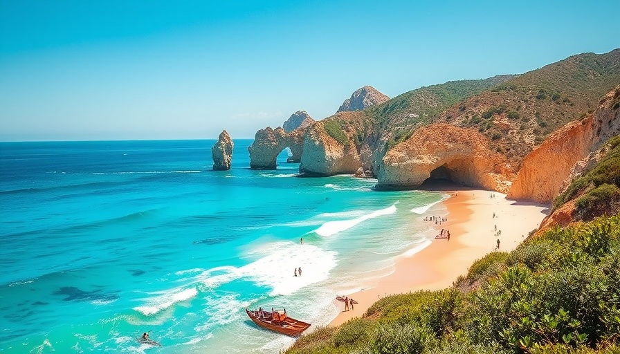 Beautiful Cabo beach scene in Cabo travel guide