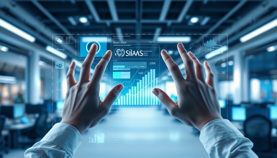 Interactive digital business interface showing graphs with hands, illustrating how to create a business plan.