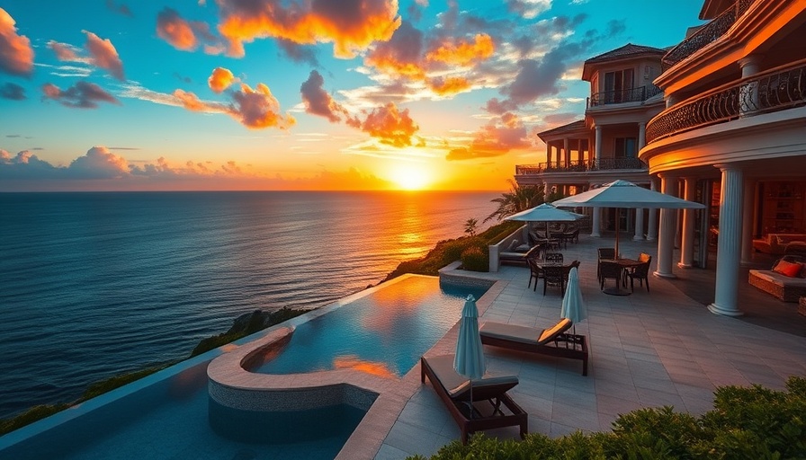 Luxurious villa with ocean view and pool, Mexico
