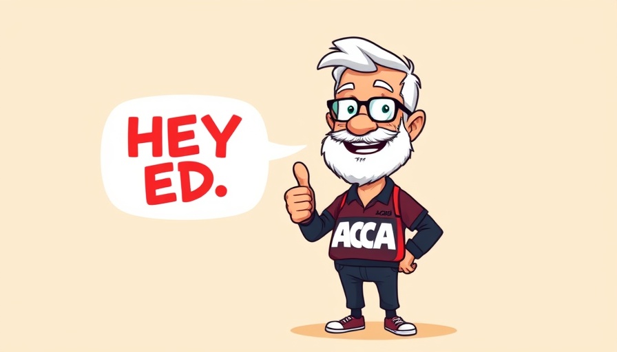 Cartoon 'HEY ED' image discussing new Manual S for HVAC.