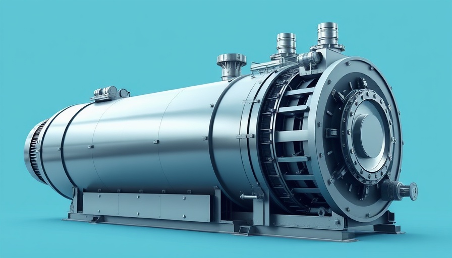 Modern large capacity watertube boiler side profile