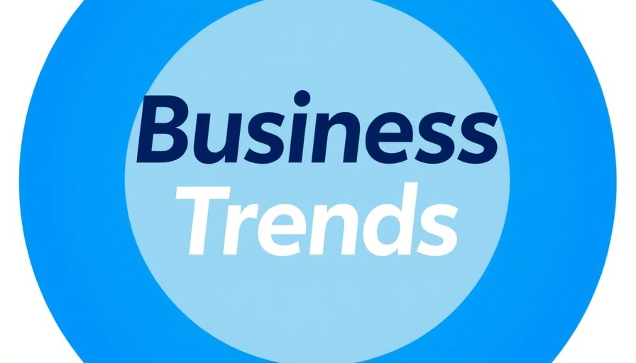 Business Trends blue logo, modern graphic style for PPP compliance lessons for small businesses.