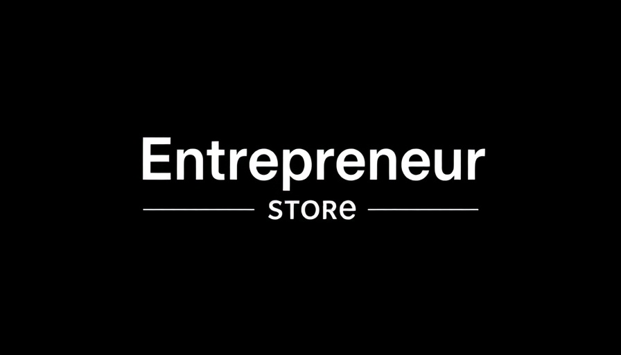 Entrepreneur Store logo on a black background, email management services.