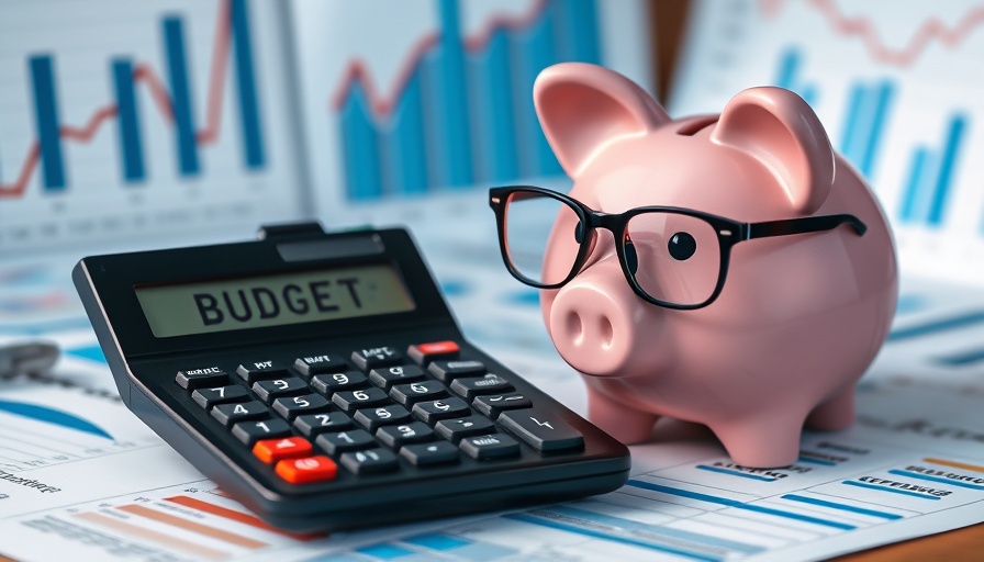 Learn financial literacy for homeowners with a budgeting piggy bank.