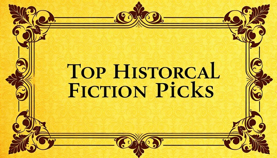 Top historical fiction picks 2025 in an elegant frame.