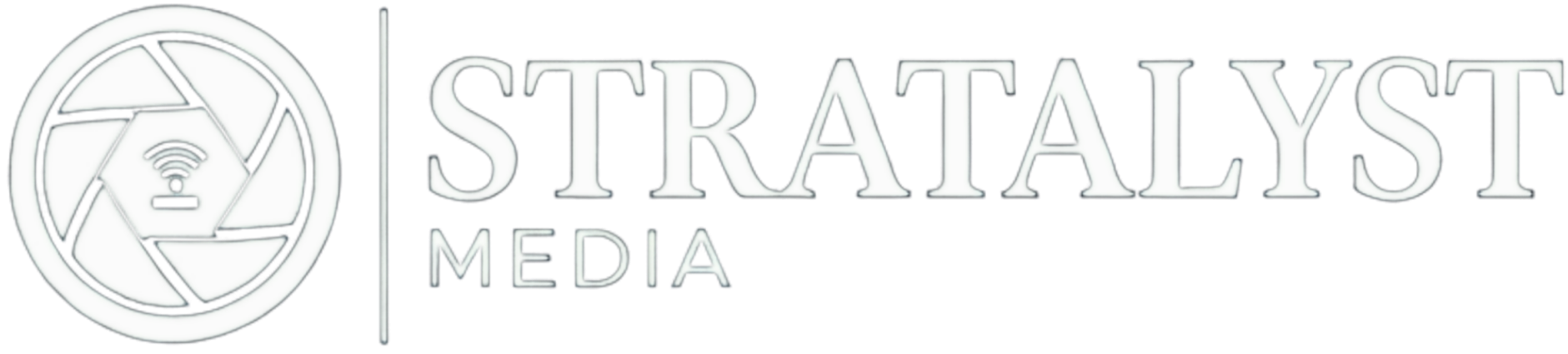 Stratalyst Media Logo White