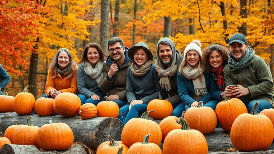 Mission Creek Spooktacular event with people and pumpkins.