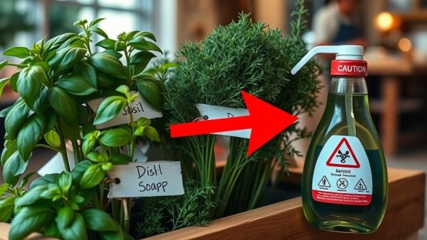 Warning against using dish soap on plants with science-based pest control tips